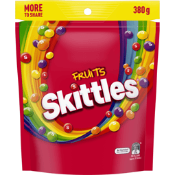 SKITTLES Fruits Lollies Bag, 380 g image